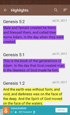 Old Testament - KJV Offline android App screenshot 11